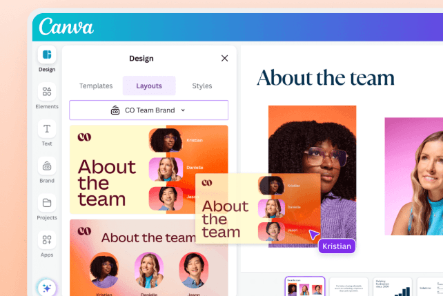 Interpreting Canva's Use of Filters for Design Element Suggestions